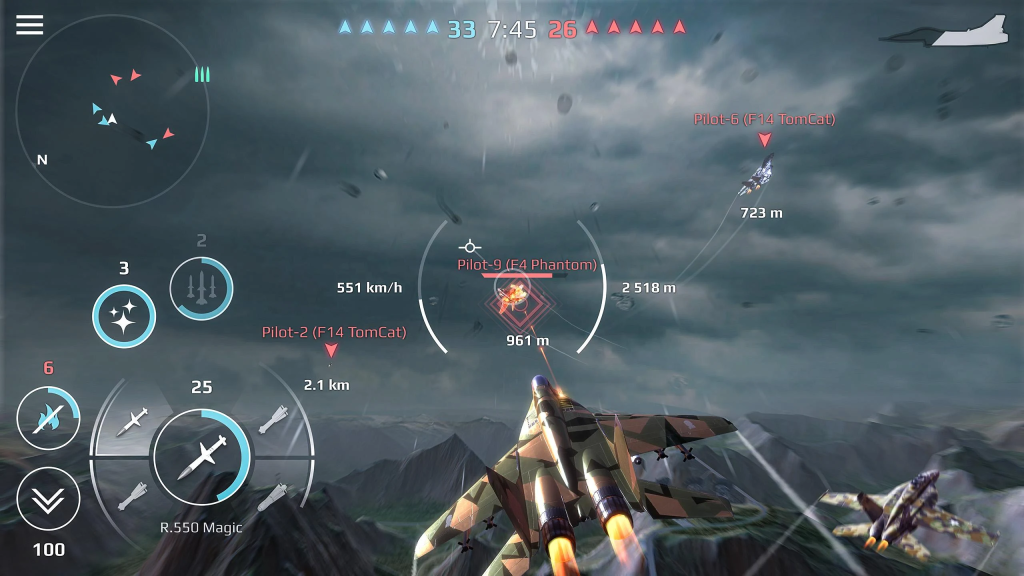 Game Pesawat Tempur Android Sky Combat Modern