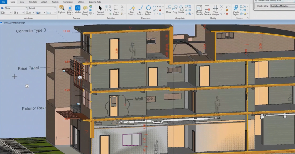 Aplikasi Desain Rumah PC Microstation