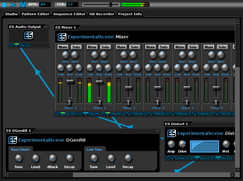 Aplikasi Pembuat Musik PC Darkwave Studio