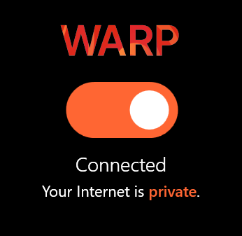 Aplikasi VPN untuk PC warp by cloudflare