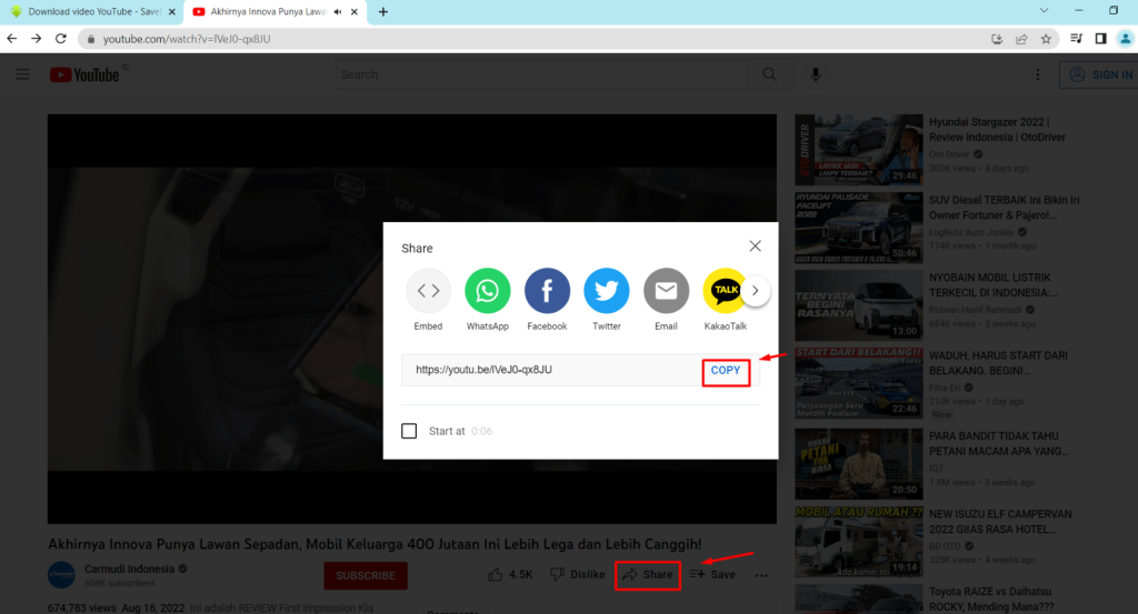 Cara Download Video dari Youtube