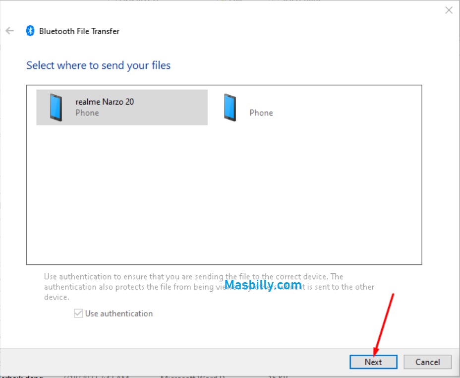 cara transfer file dari laptop ke HP masbilly.com