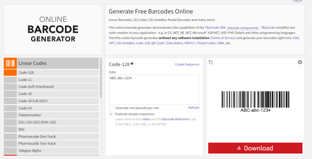 cara membuat barcode di android