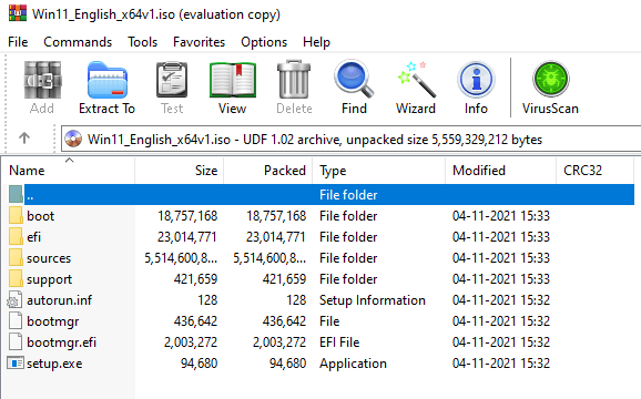 cara membuka file ISO