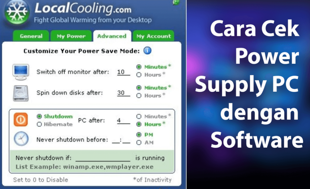 Cara Cek Power Supply PC software 