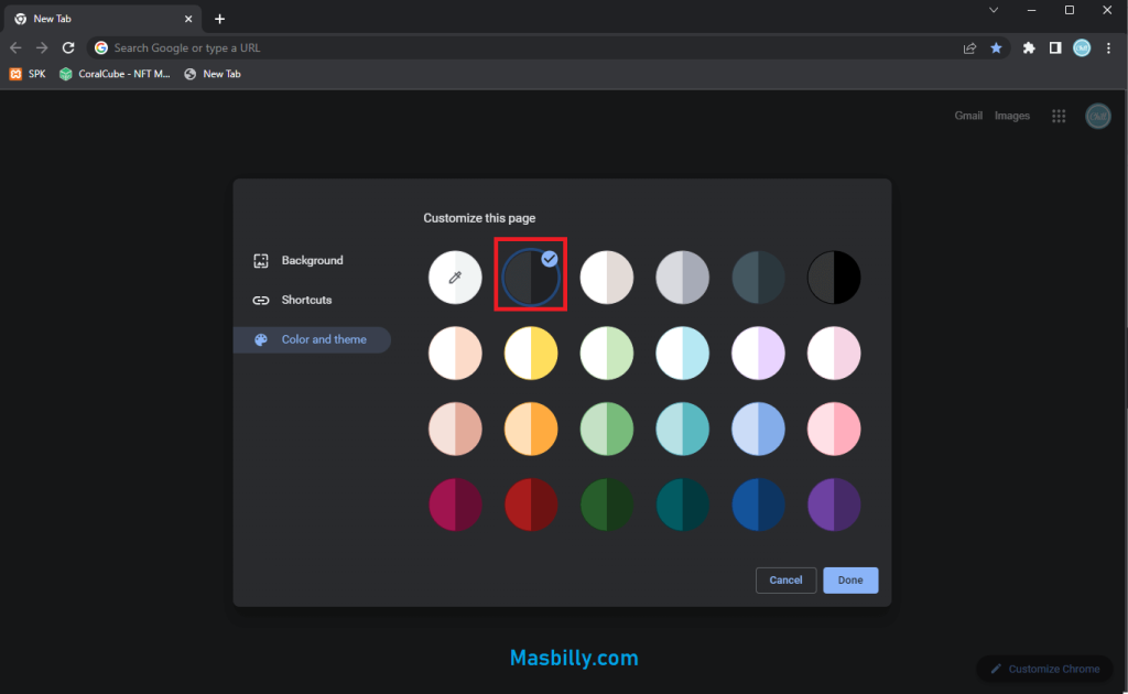 cara dark mode chrome pc masbilly